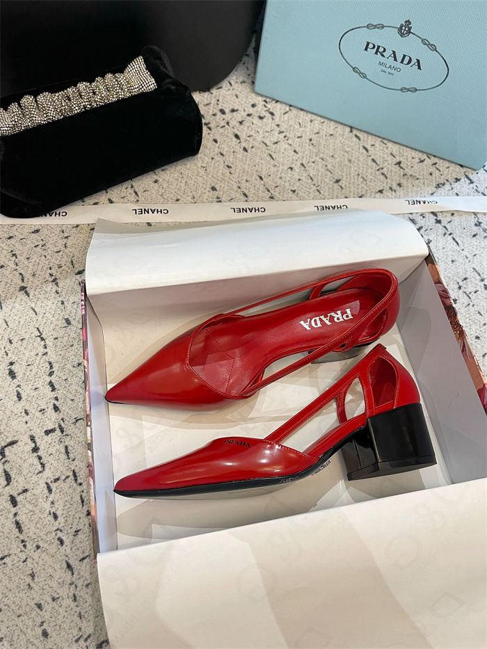 Prada Cut-Out Pumps 55MM