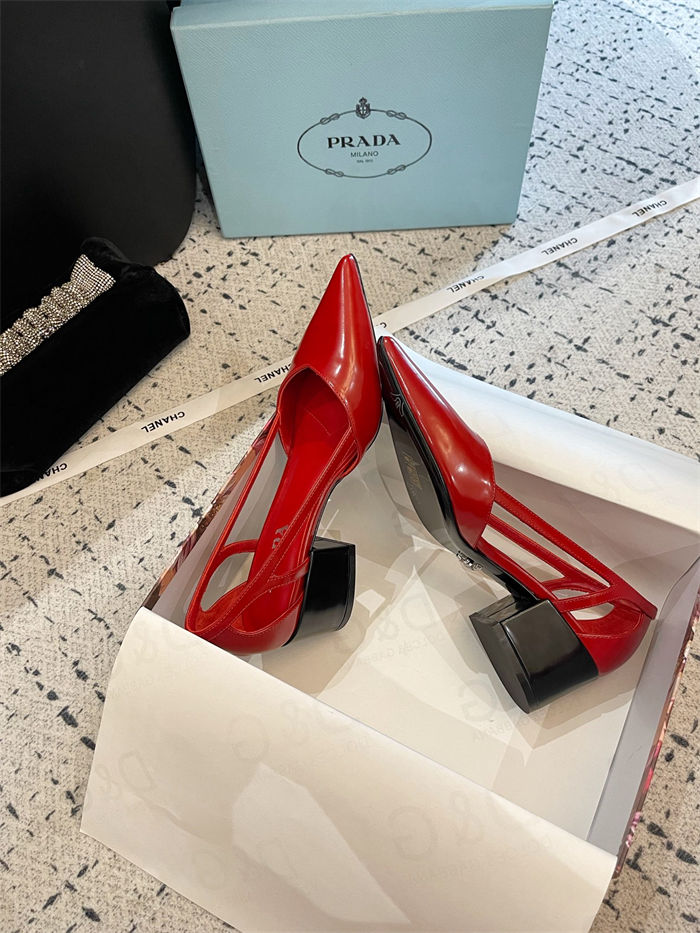 Prada Cut-Out Pumps 55MM