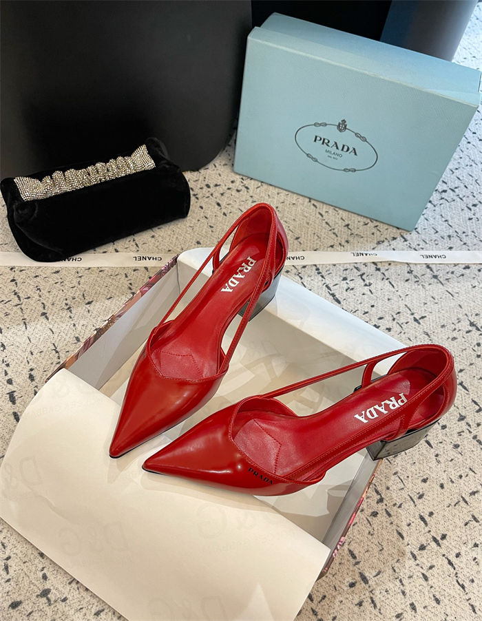 Prada Cut-Out Pumps 55MM