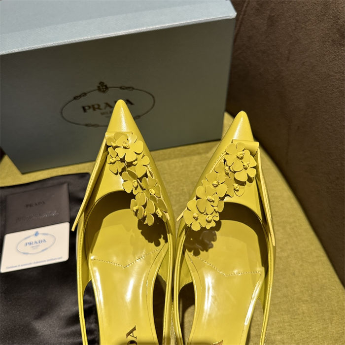 Prada Slingback Pumps 45MM Fold #4681