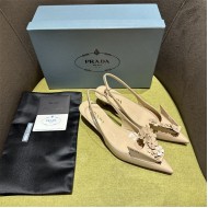 Prada Slingback Pumps 45MM Fold #4681