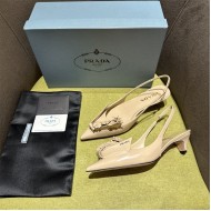 Prada Slingback Pumps 45MM Fold #4681