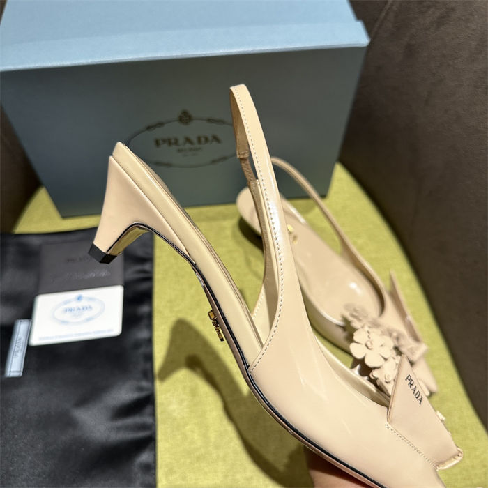 Prada Slingback Pumps 45MM Fold #4681