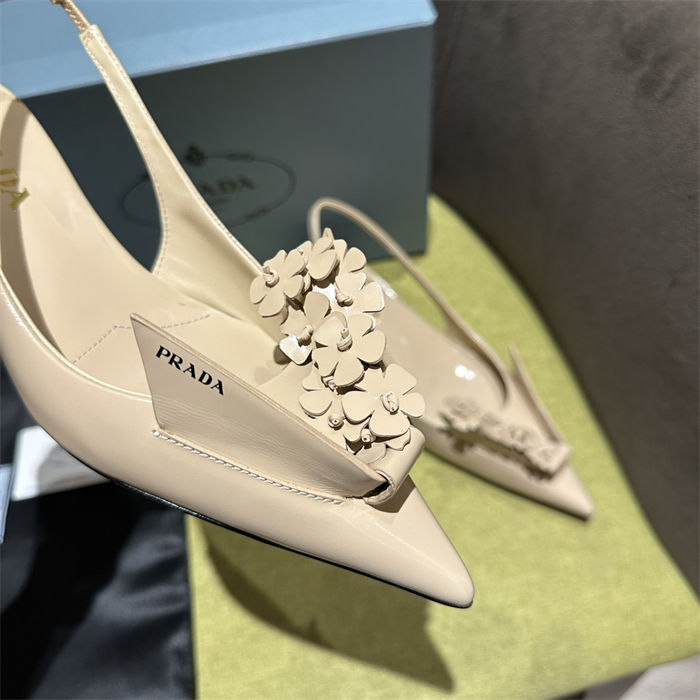 Prada Slingback Pumps 45MM Fold #4681