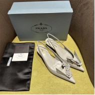 Prada Slingback Pumps 45MM Fold #4681