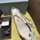 Prada Slingback Pumps 45MM Fold #4681