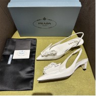 Prada Slingback Pumps 45MM Fold #4681