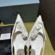 Prada Slingback Pumps 45MM Fold #4681