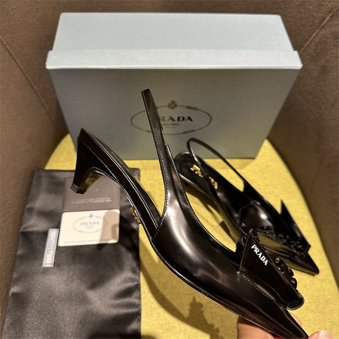 Prada Slingback Pumps 45MM Fold #4681