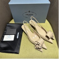 Prada Slingback Pumps 45MM Fold #4682