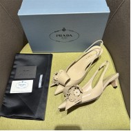 Prada Slingback Pumps 45MM Fold #4682