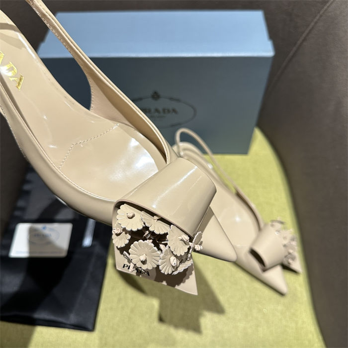 Prada Slingback Pumps 45MM Fold #4682