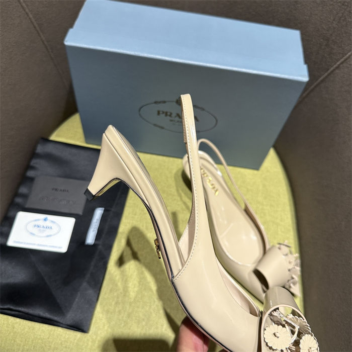 Prada Slingback Pumps 45MM Fold #4682