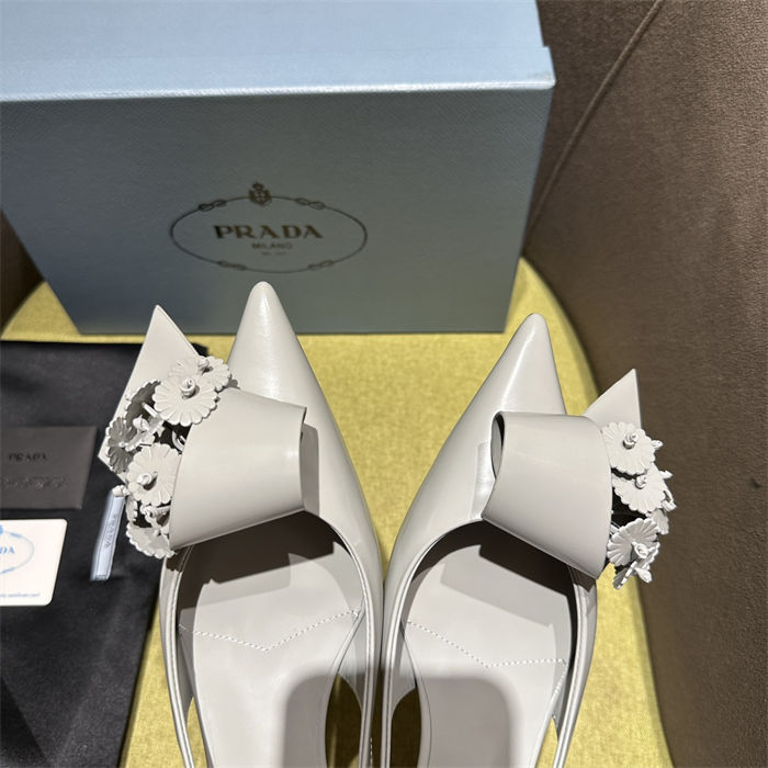 Prada Slingback Pumps 45MM Fold #4682