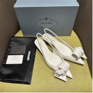 Prada Slingback Pumps 45MM Fold #4682