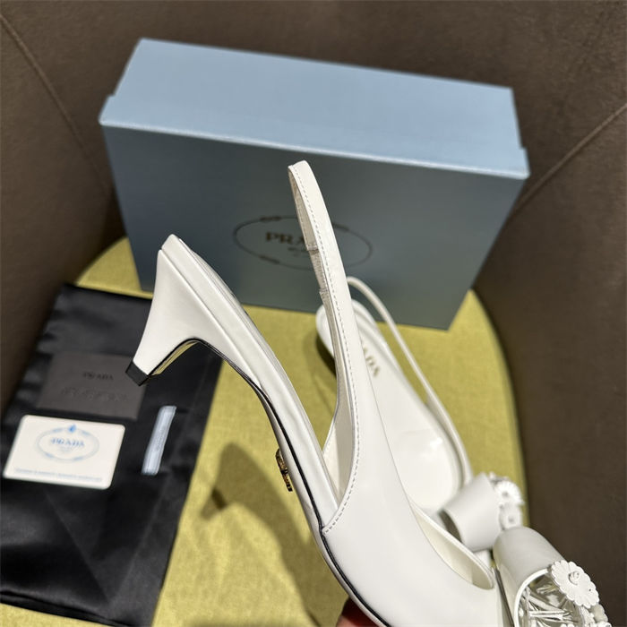 Prada Slingback Pumps 45MM Fold #4682