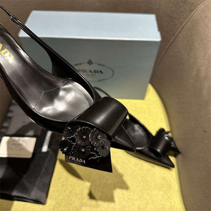 Prada Slingback Pumps 45MM Fold #4682