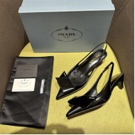 Prada Slingback Pumps 45MM Fold #4683