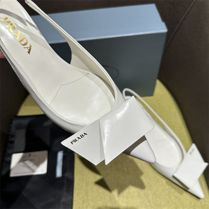 Prada Slingback Pumps 45MM Fold #4683