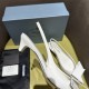 Prada Slingback Pumps 45MM Fold #4683