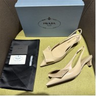 Prada Slingback Pumps 45MM Fold #4683