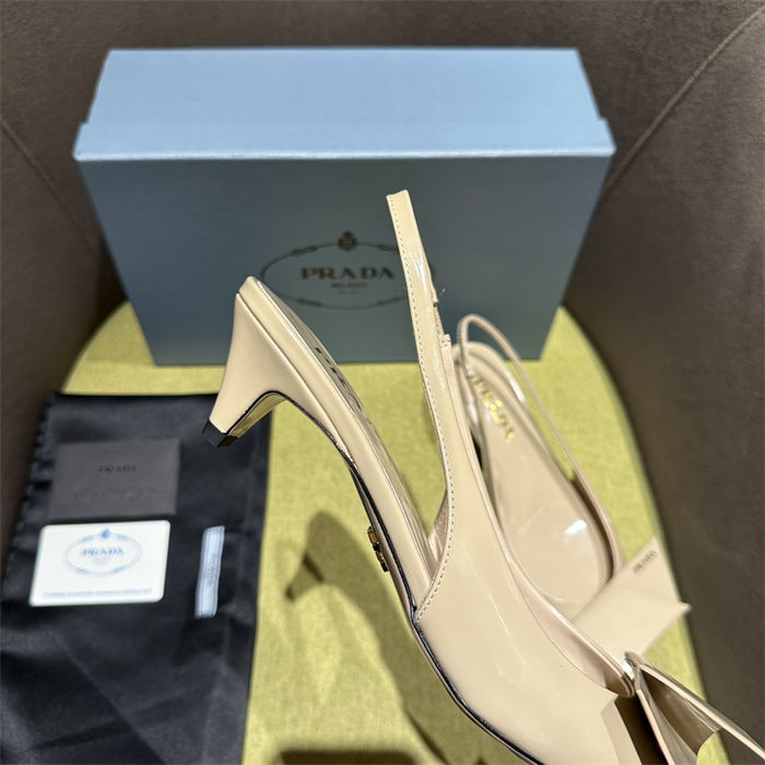 Prada Slingback Pumps 45MM Fold #4683