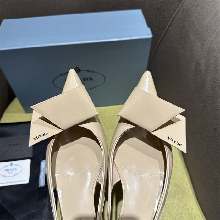 Prada Slingback Pumps 45MM Fold #4683