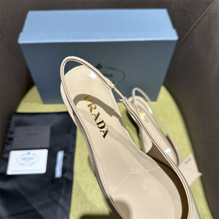 Prada Slingback Pumps 45MM Fold #4683