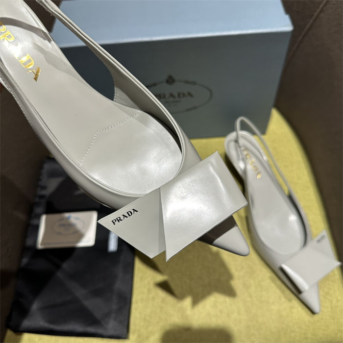 Prada Slingback Pumps 45MM Fold #4683