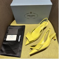 Prada Slingback Pumps 45MM Fold #4683