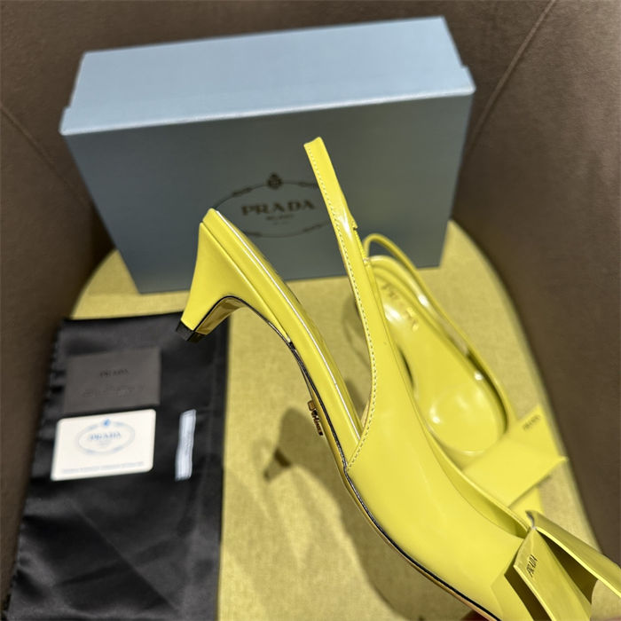 Prada Slingback Pumps 45MM Fold #4683