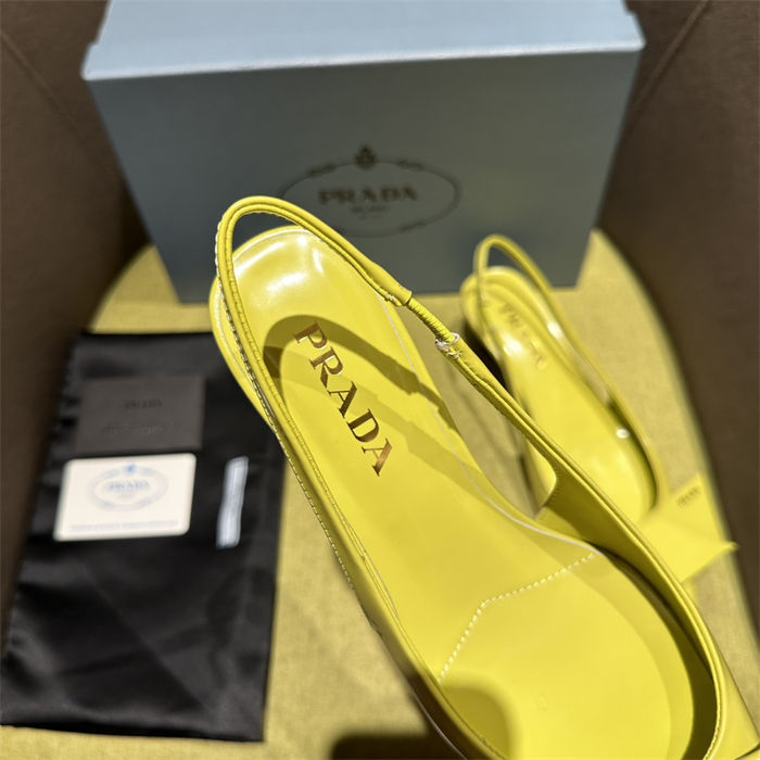 Prada Slingback Pumps 45MM Fold #4683