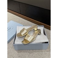 Prada Logo Slides Sandals 35MM