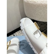 Prada Strap Slides Sandals