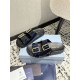 Prada Strap Slides Sandals