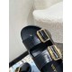 Prada Strap Slides Sandals