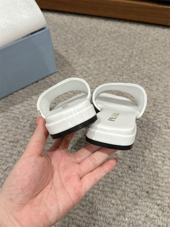 Prada Logo Slides Sandals 15MM