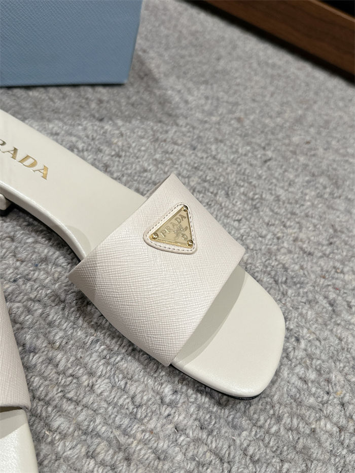 Prada Logo Slides Sandals 15MM