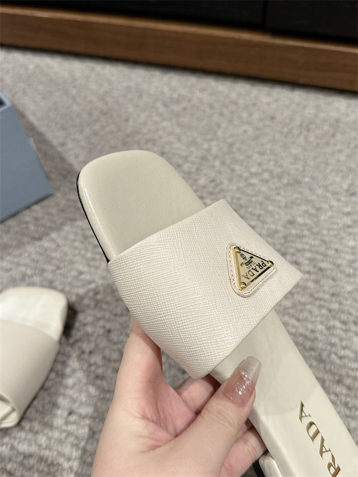 Prada Logo Slides Sandals 15MM