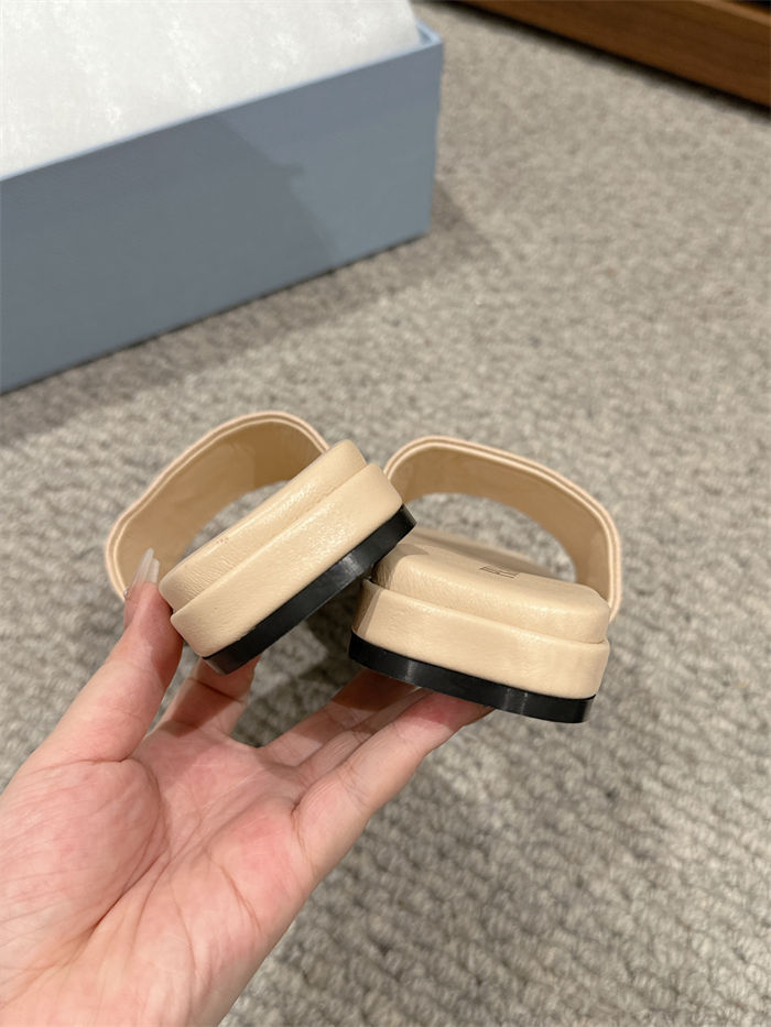 Prada Logo Slides Sandals 15MM