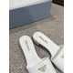 Prada Logo Slides Sandals 35MM