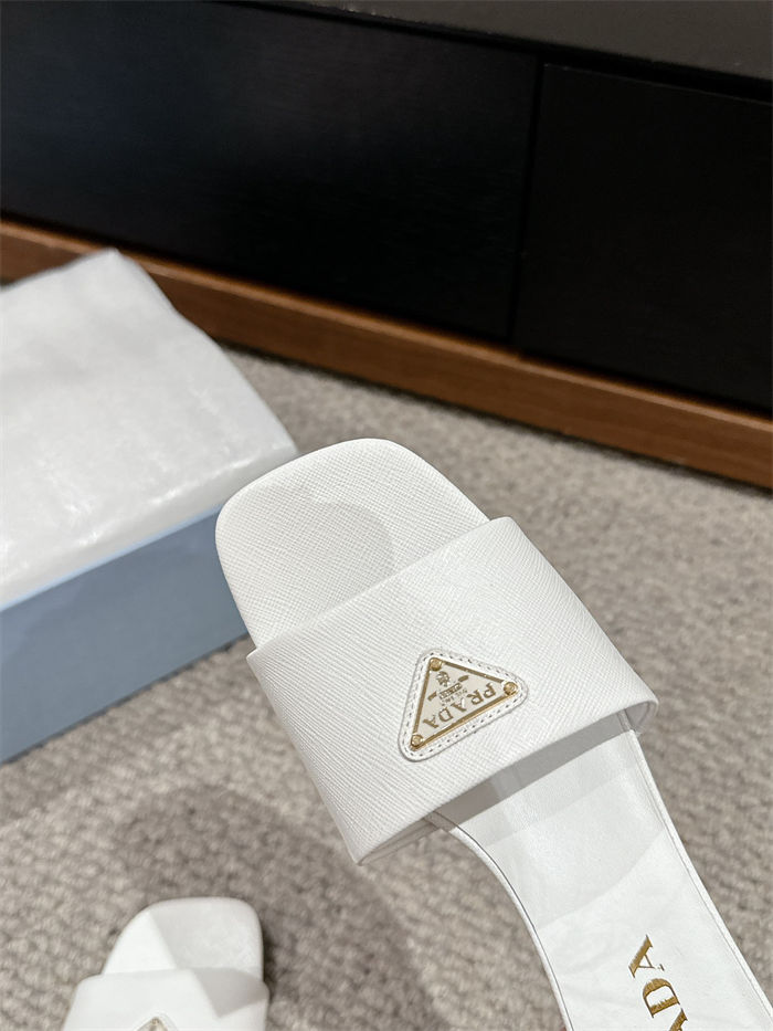 Prada Logo Slides Sandals 35MM