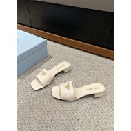 Prada Logo Slides Sandals 35MM