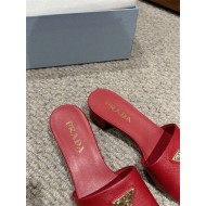 Prada Logo Slides Sandals 35MM