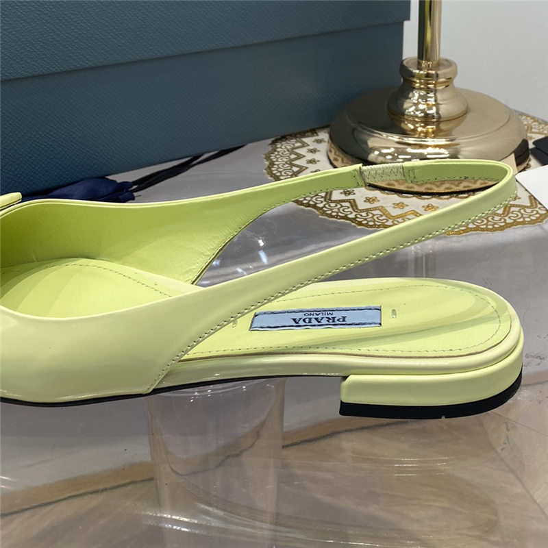 Prada Women's Slingback Flats