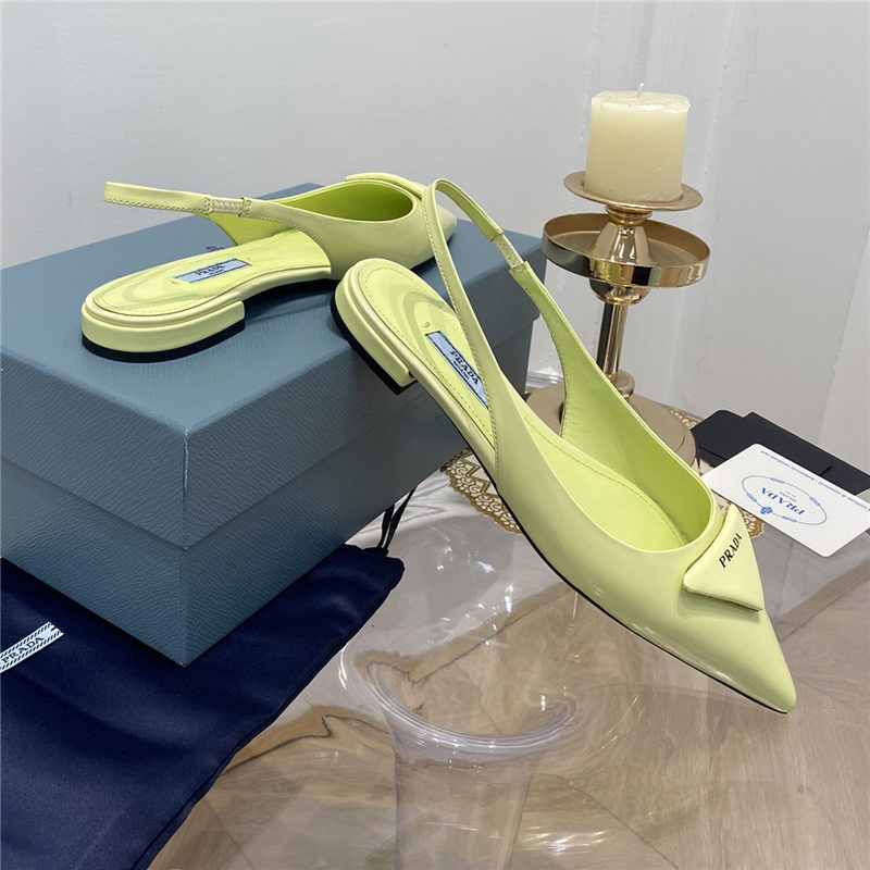 Prada Women's Slingback Flats