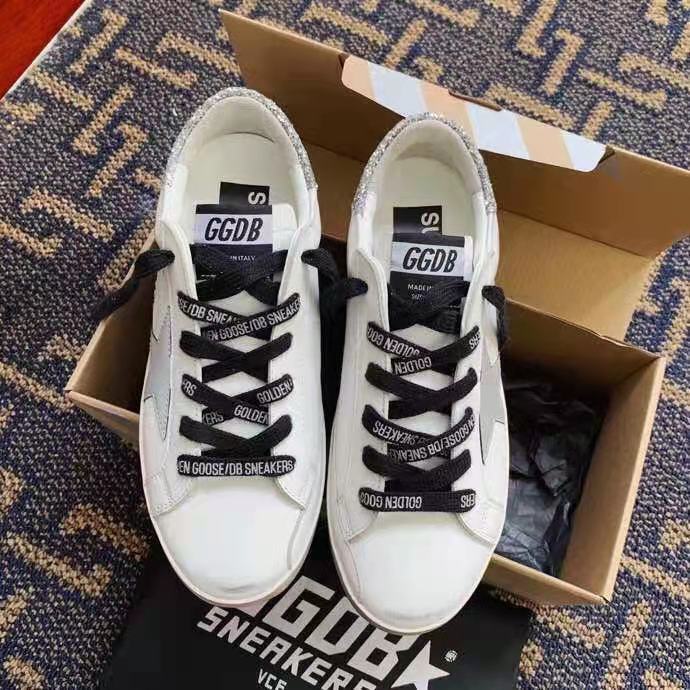 Golden Goose Sneakers With Glittery Star