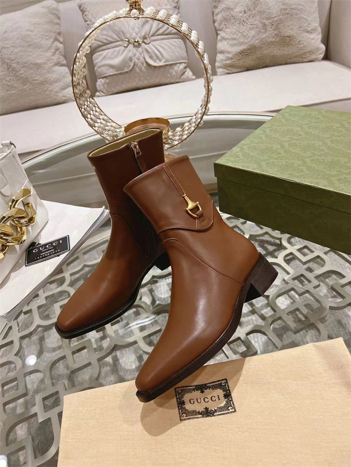 Gucci Ankle Boots Horsebit