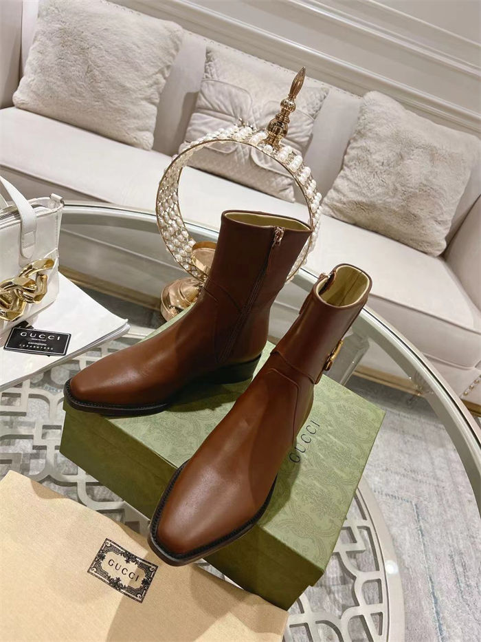 Gucci Ankle Boots Horsebit