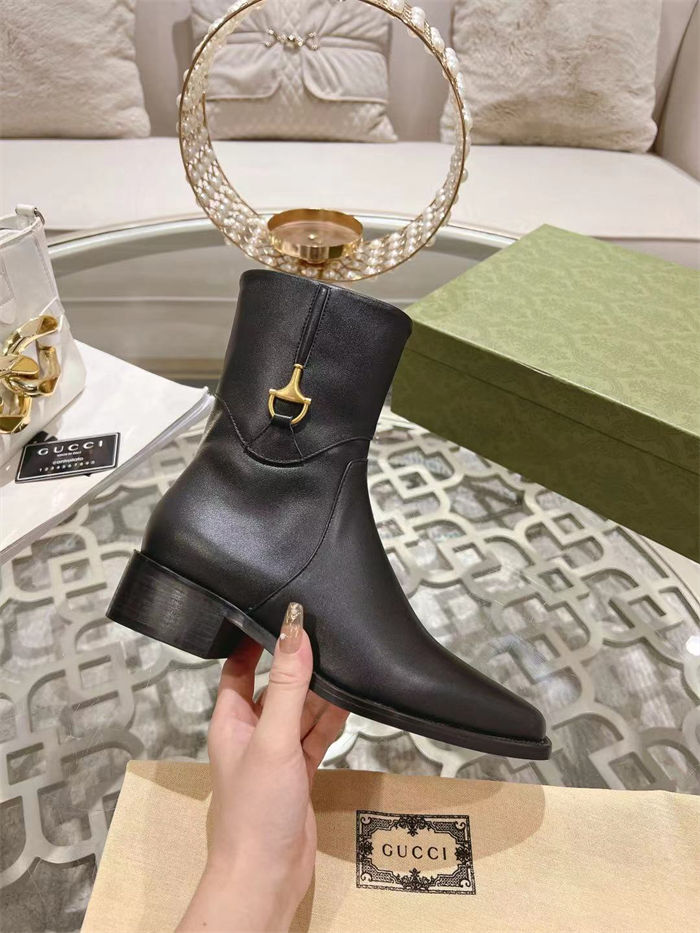 Gucci Ankle Boots Horsebit